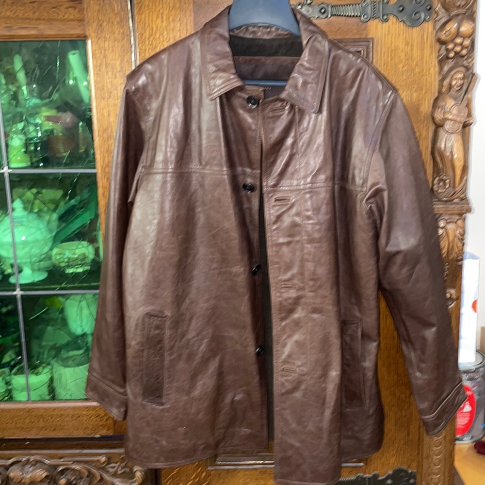 Andrew Marc Men's Leather Jacket
